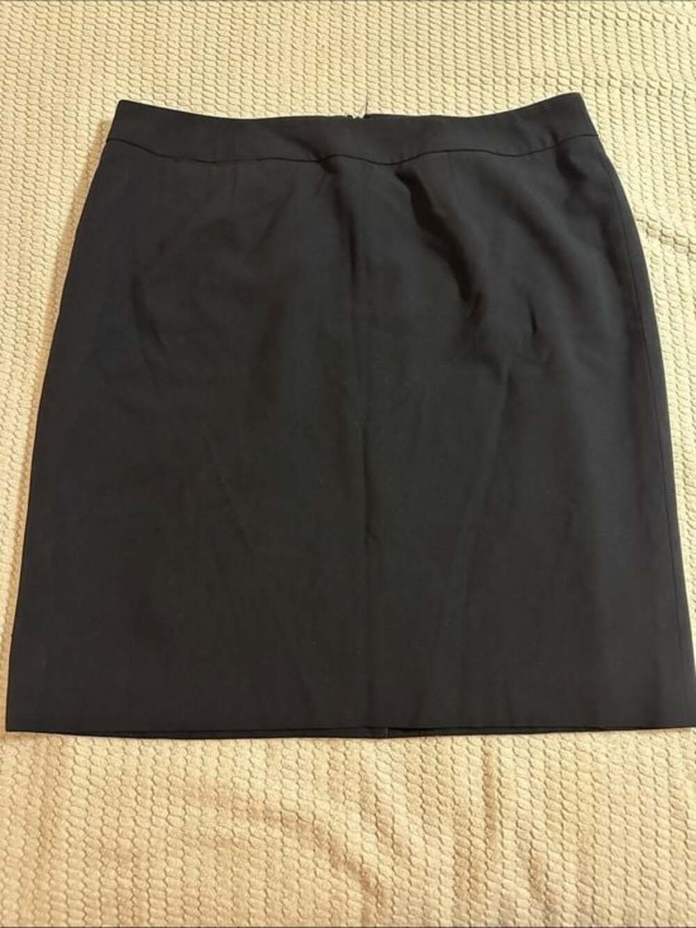 Calvin Klein Black Tailored Pencil Skirt
